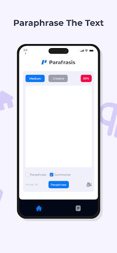 Paraphraser and Summarizer App Скриншот 2