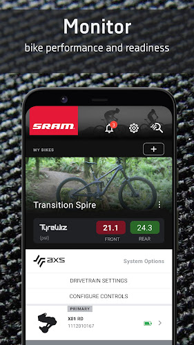 SRAM AXS Capture d'écran 3