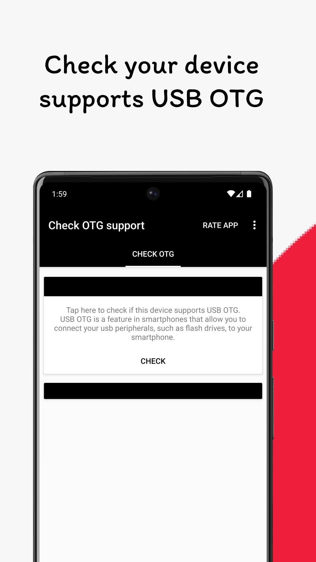 Check OTG Support Скриншот 1