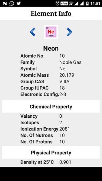 Complete Periodic Table स्क्रीनशॉट 3