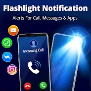 Flash Alerts LED - Call, SMS Screenshot 1