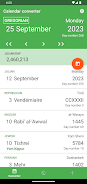 Calendar Converter スクリーンショット 1