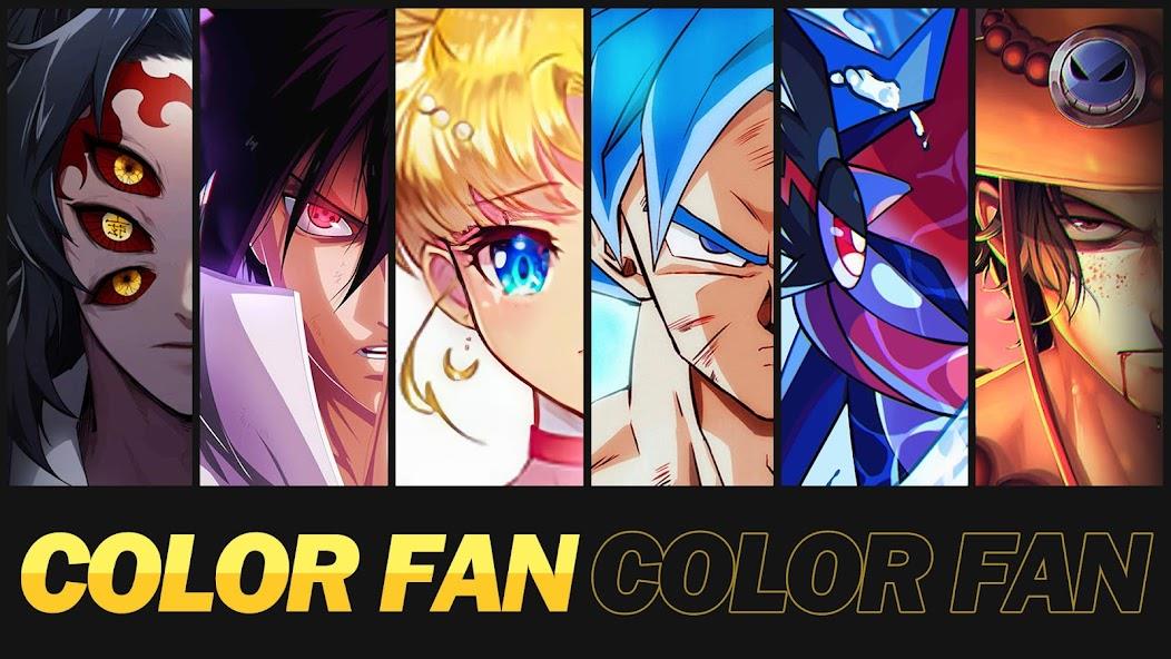 Color Fan - Color By Number Mod Captura de tela 1