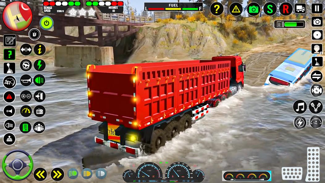 Euro Truck Games Cargo Driving Mod スクリーンショット 3