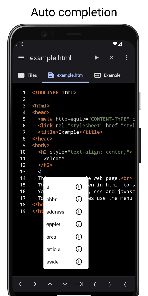 WebCode應用截圖第2張