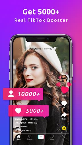 Tikboost-Get followers, likes Скриншот 3