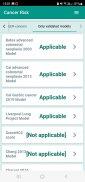 Cancer Risk Calculator Captura de pantalla 4
