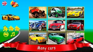 Puzzles cars 스크린샷 2