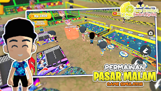 Simulator Game Pasar Malam 3D 스크린샷 2