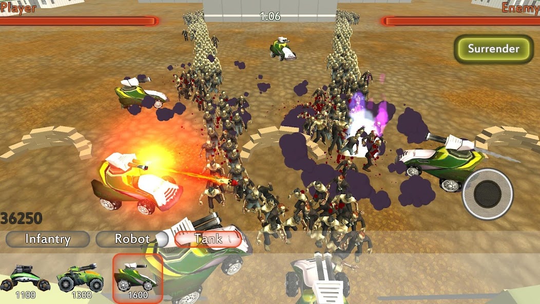 World War 3 Zombie Waves Mod Capture d’écran 1