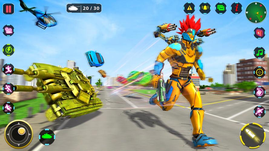 Robot Hero Game - Robot Game Screenshot 1