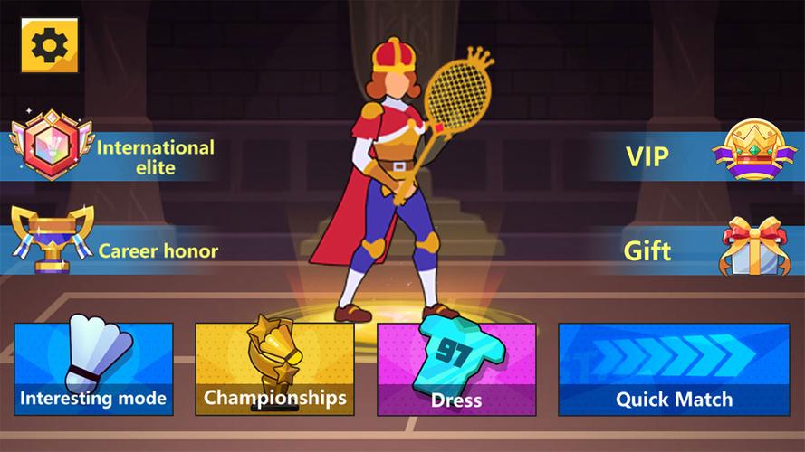 Badminton Hero-Championship Capture d’écran 1