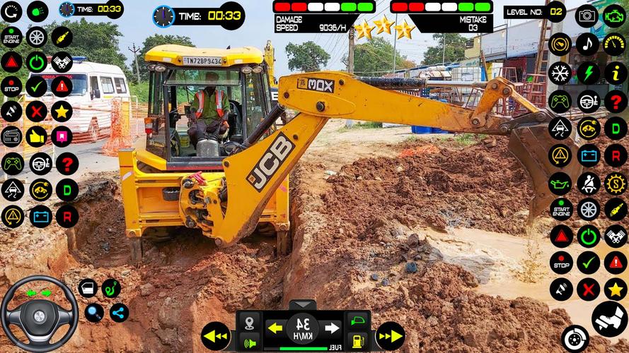 Real Snow Excavator - JCB应用截图第1张