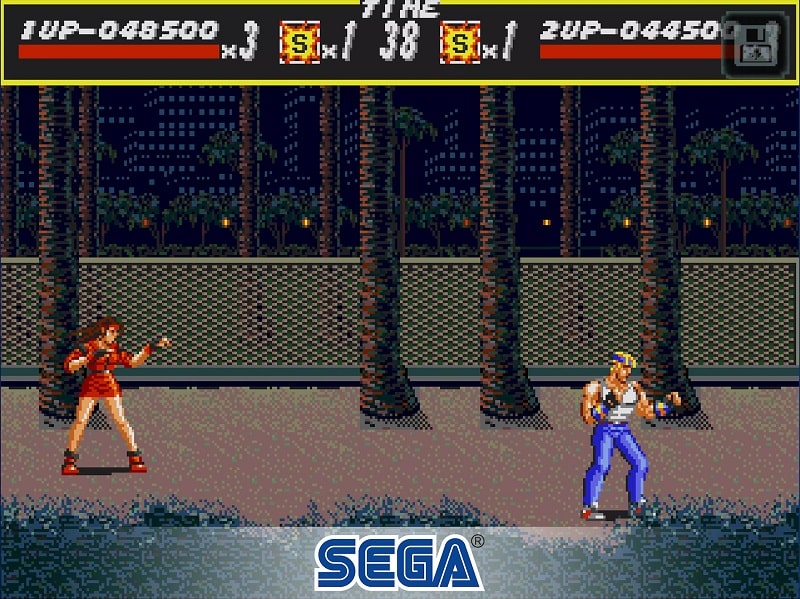 Streets of Rage Classic Captura de pantalla 1