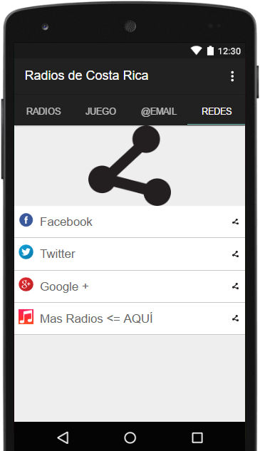 Radios Emisoras de Costa Rica FM AM en Vivo Gratis Captura de tela 3