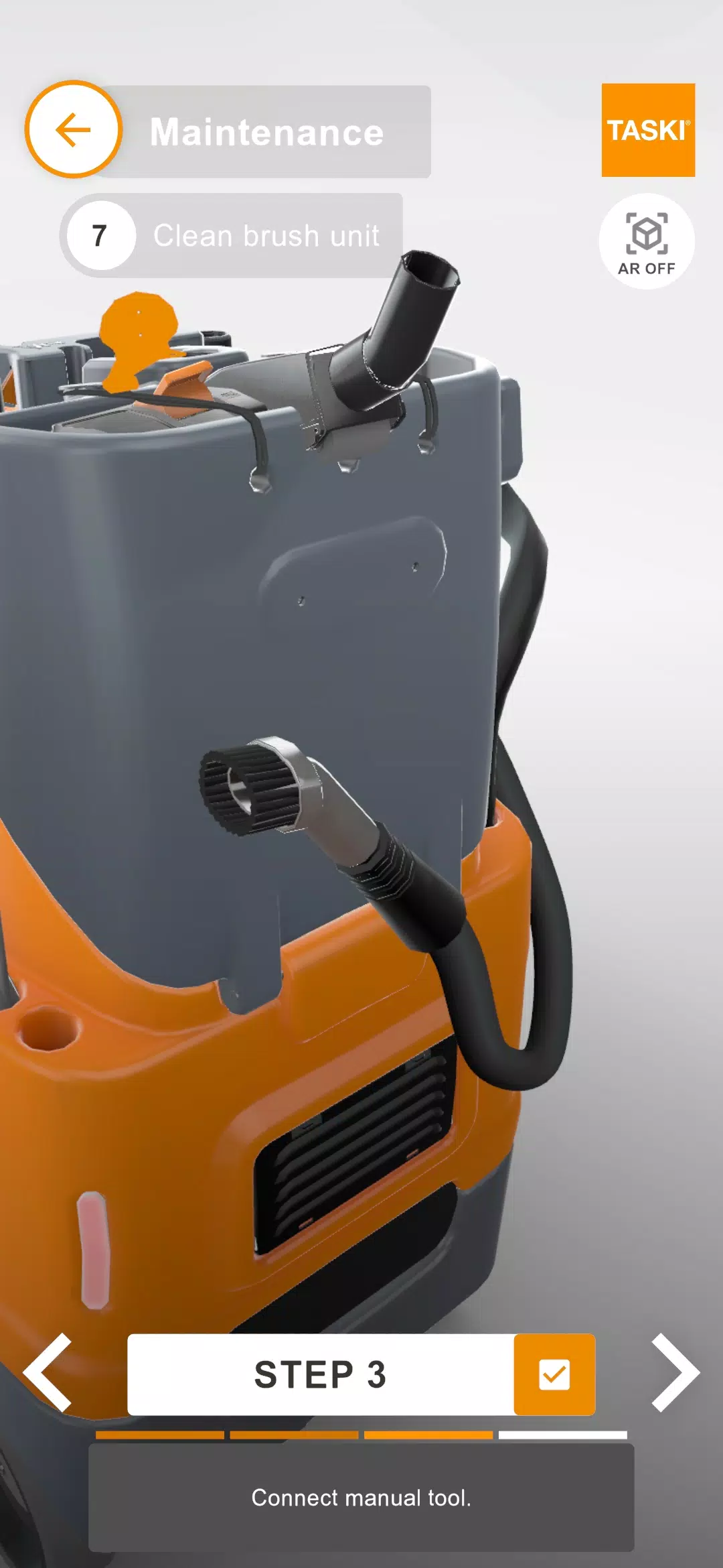 TASKI AR Screenshot 3