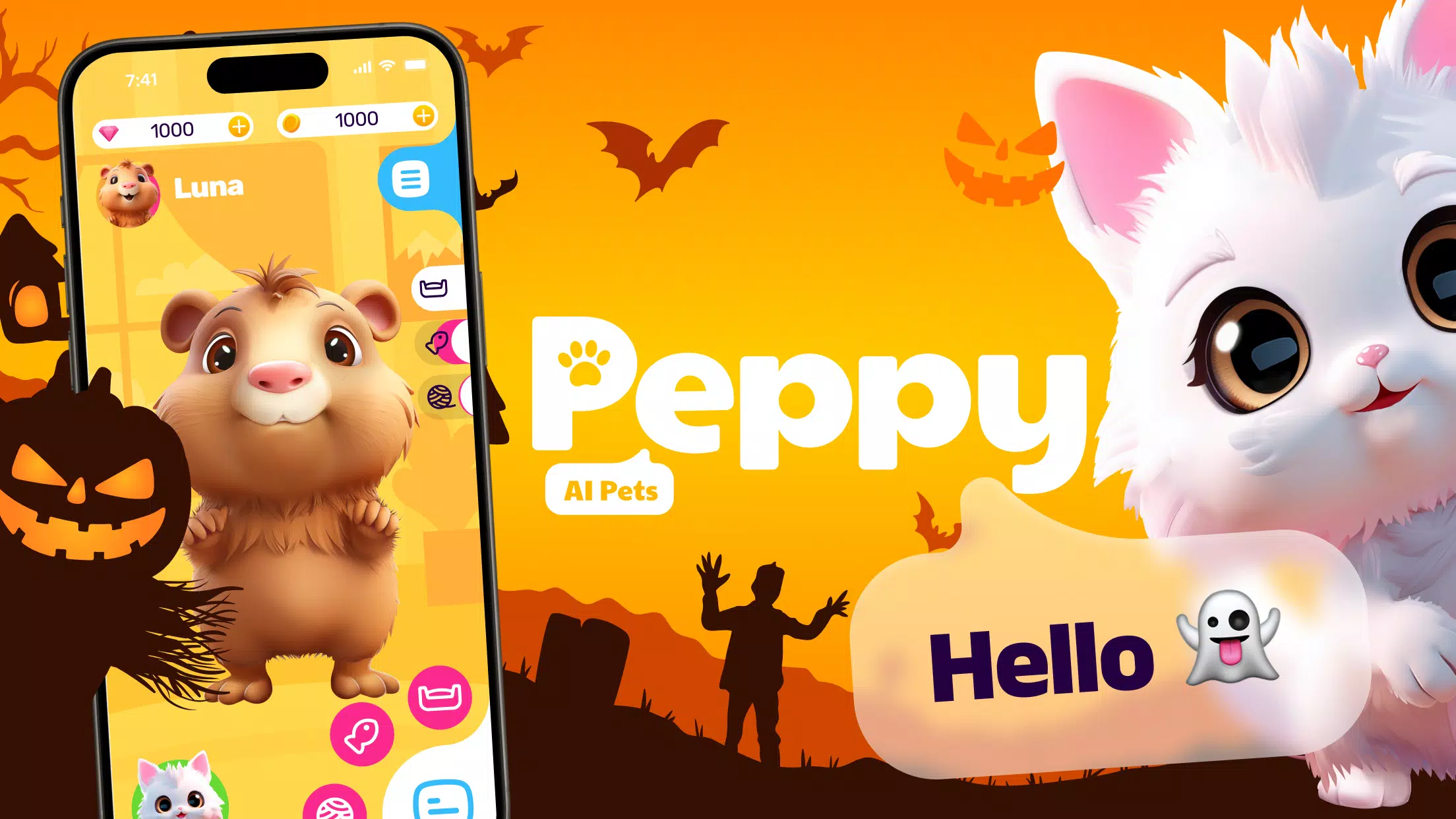 Peppy: My Talking AI Pets Screenshot 1