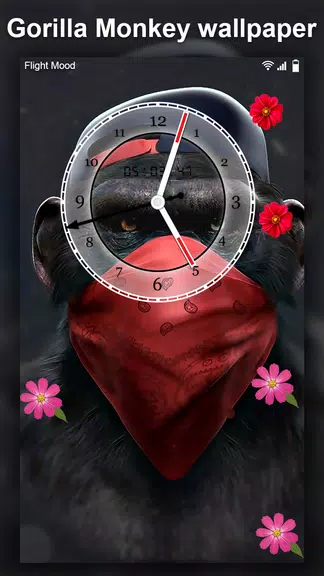 Gorilla Monkey Live Wallpaper Screenshot 1