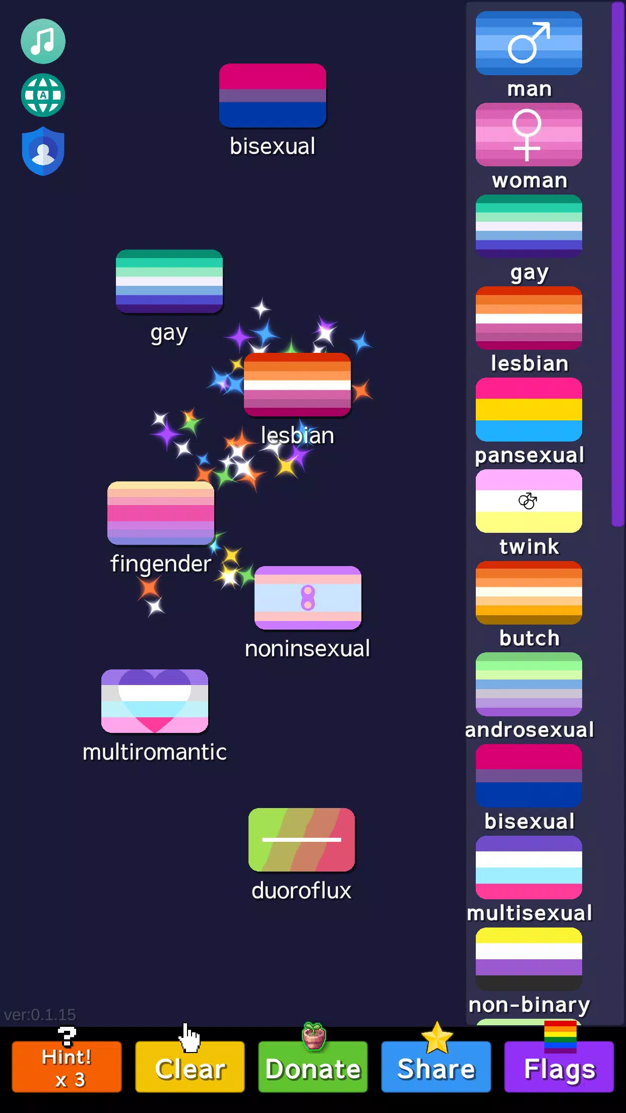 LGBTQ Flags Merge स्क्रीनशॉट 1