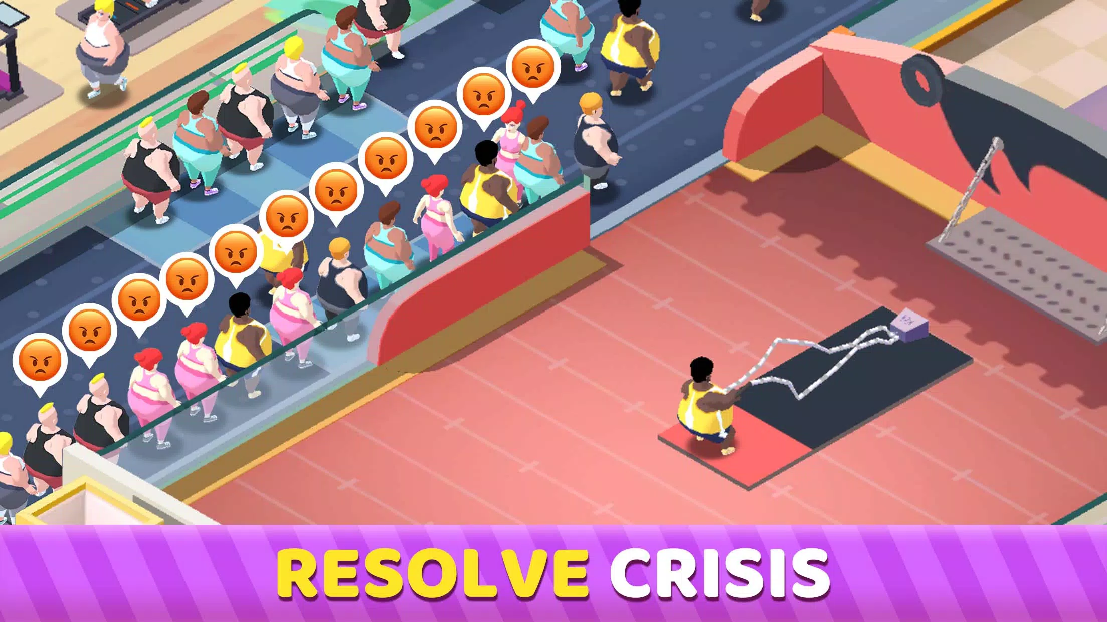 Fitness Club Tycoon Capture d’écran 3