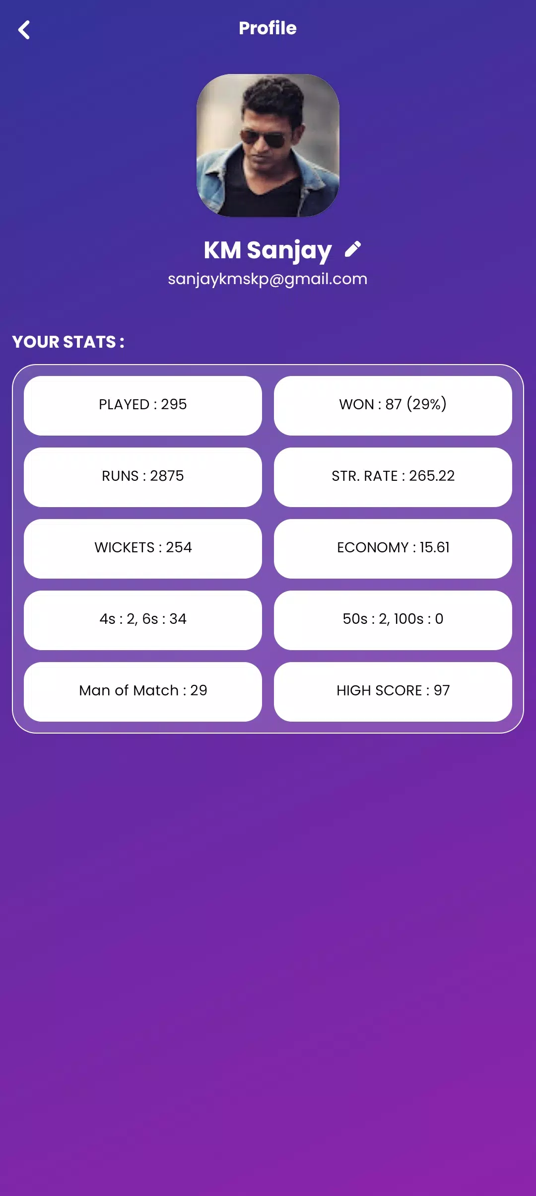 Hand Cricket应用截图第3张