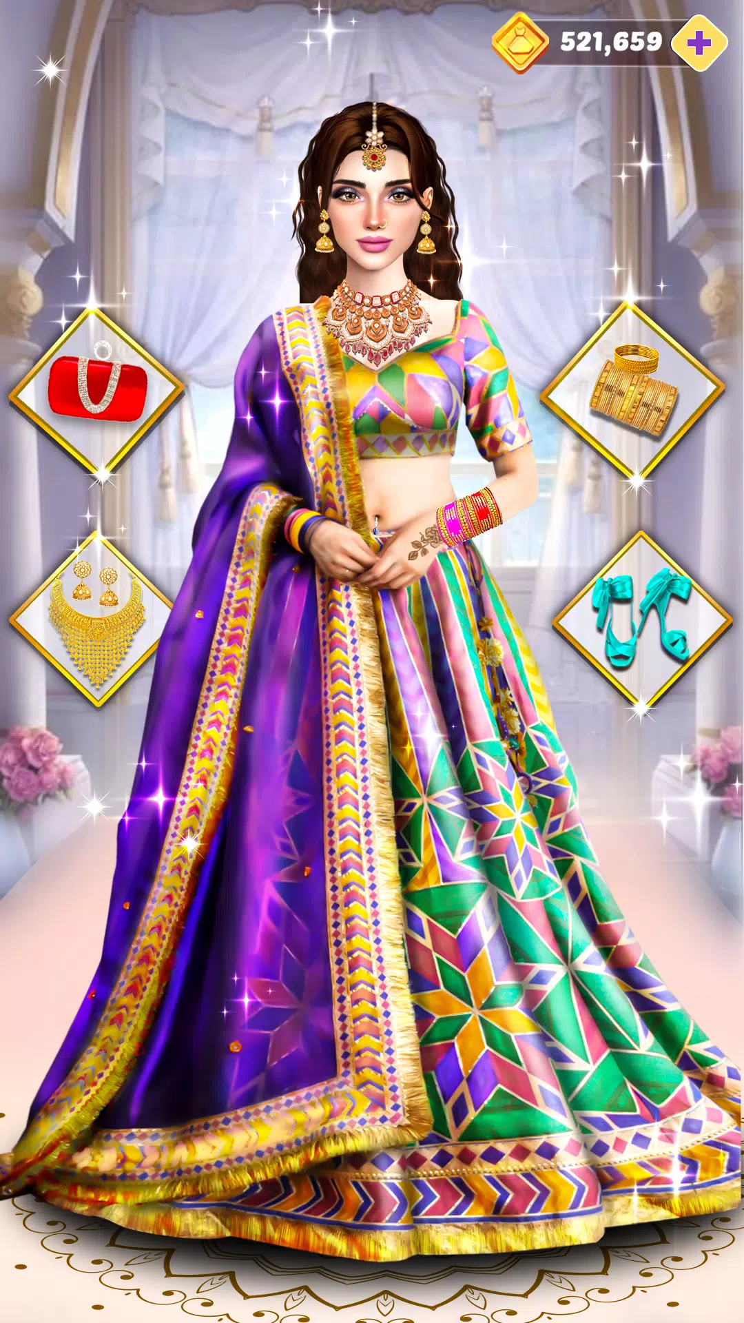 Fashion Makeover Wedding Games Скриншот 2
