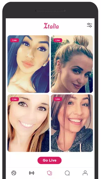 Italian Chat & Italy Dating Скриншот 3