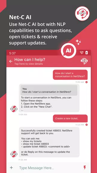NetSfere Secure Messaging スクリーンショット 2