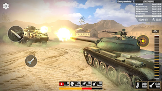 Tank Fury: Battle of Steels 스크린샷 2
