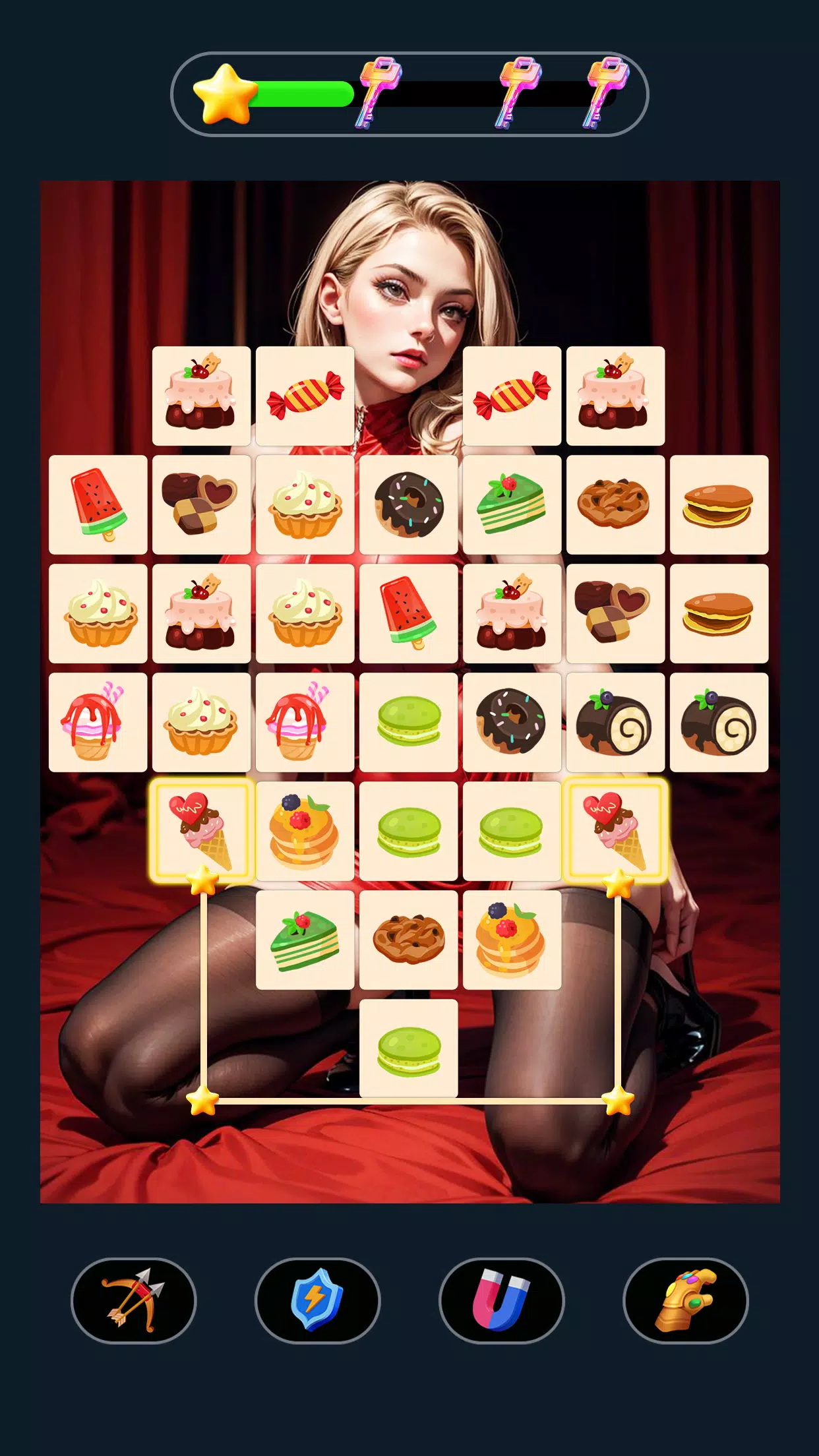 Fantasy Onet - Match Girl Game Скриншот 2