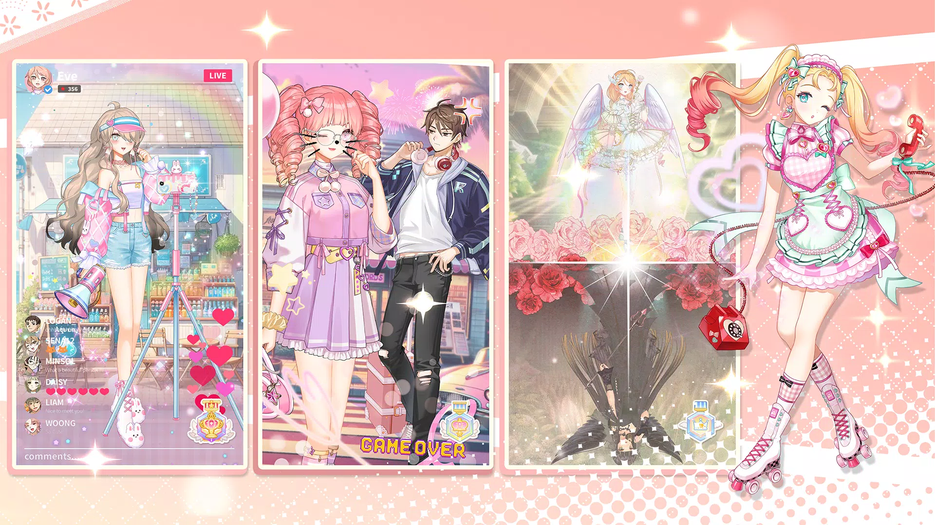 Eve Shop: Dress Up Anime Game スクリーンショット 4
