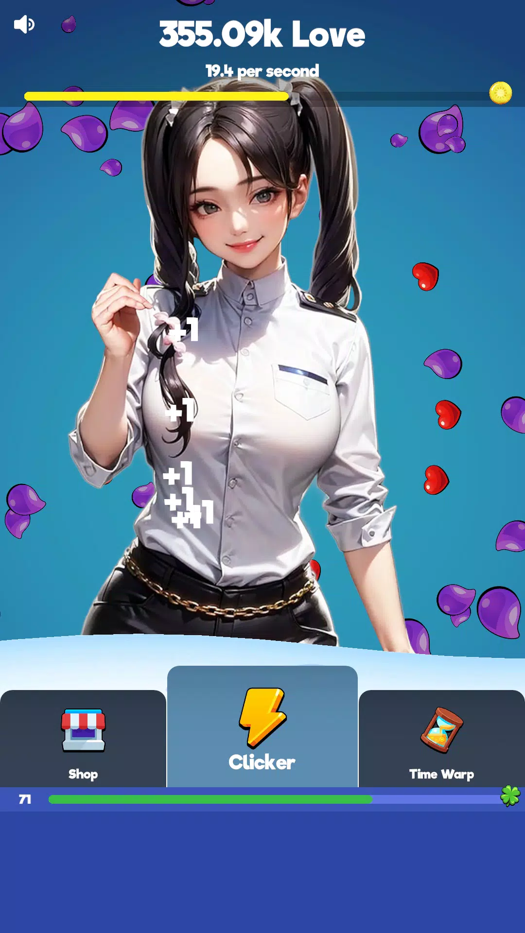 Sexy touch girls: idle clicker Capture d’écran 4