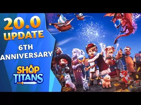 Shop Titans 6th Anniversary Collection Cards