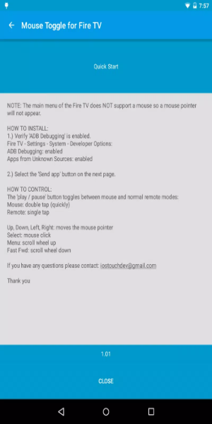Mouse Toggle for Fire TV Screenshot 3
