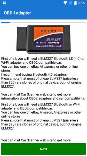 Car Scanner ELM OBD2 Скриншот 1