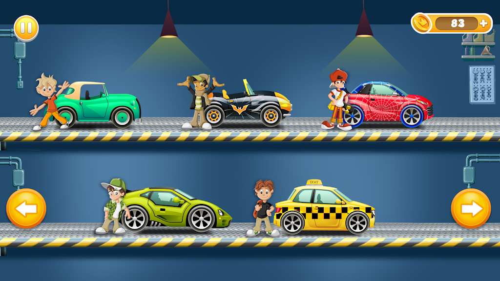 Uphill Races Car Game For Boys Screenshot 4