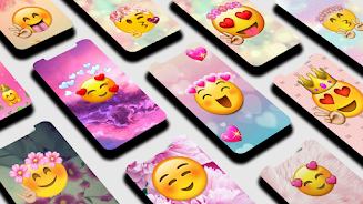 Emoji Wallpaper Captura de pantalla 1