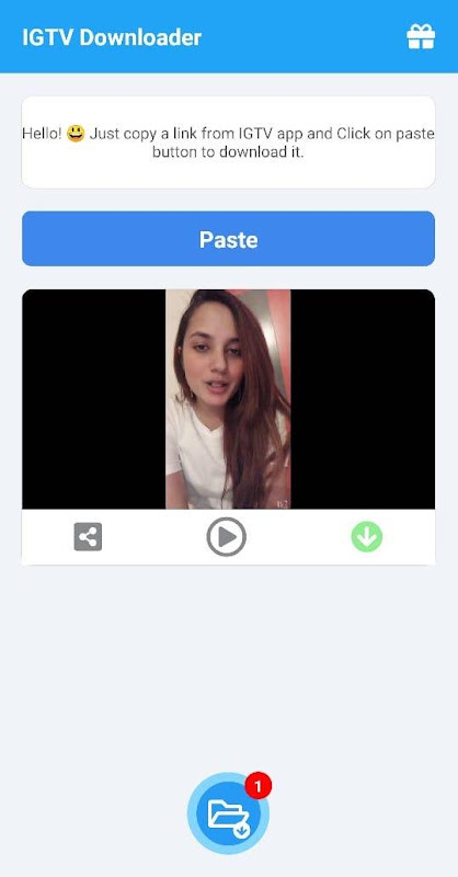 IGTV Video Downloader Captura de tela 3