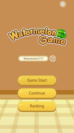 Watermelon Merge:Fruit Puzzle Captura de tela 1