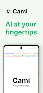 Cami AI at your fingertips Скриншот 1