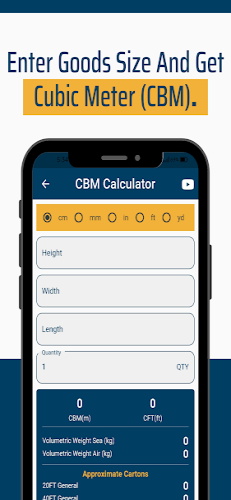 CBM Calculator Capture d'écran 1