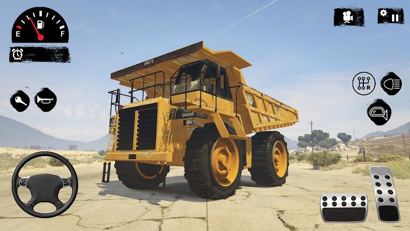 Garbage Dump Truck Driving 3D Captura de pantalla 4