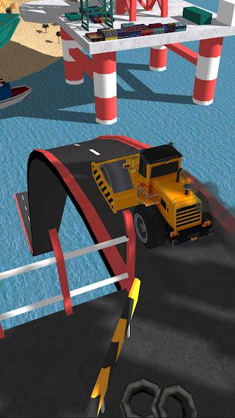 Stunt Truck Jumping Mod Capture d'écran 2