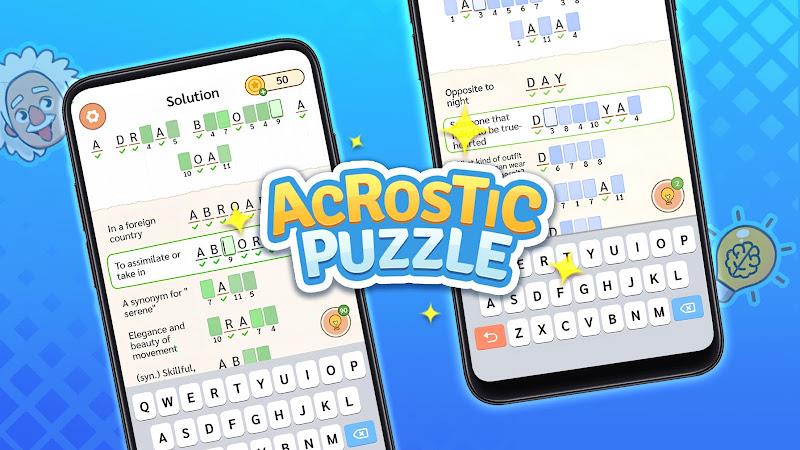 Acrostic Puzzle: Logic Fill in应用截图第2张