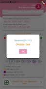 Ovulation Estimator Plus Capture d'écran 4