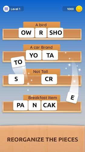 Word Jigsaw: Brain Teaser Screenshot 1