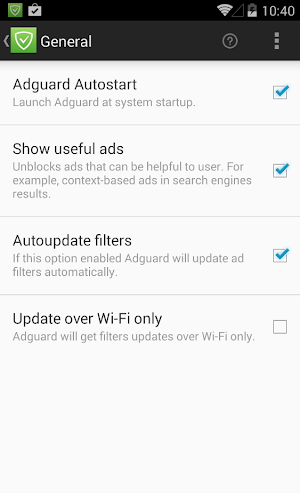 AdGuard Ad Blocker Captura de pantalla 2