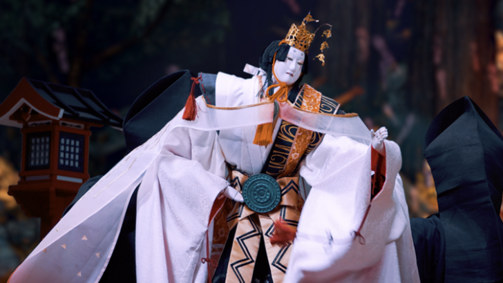 日本傳統布袋戲呈現國津神的序幕