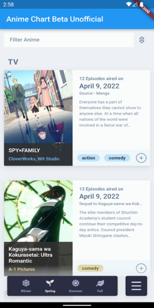 AniChart Beta Unofficial應用截圖第1張
