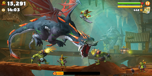 Hungry Dragon 스크린샷 3